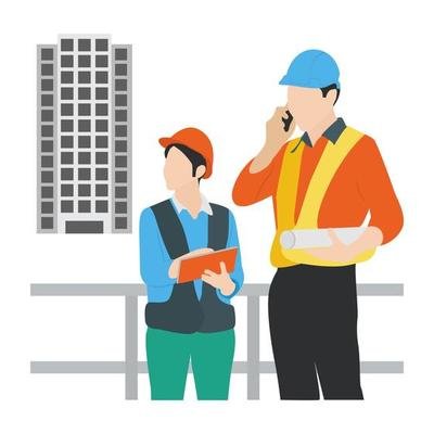 construction-supervisor-concepts-vector